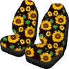 2 PCS Auto Siège De Voiture Couvre Avant Plein Tournesol Universel Fit Élastique Protecteur