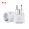 [2 PCS] BlitzWolf® BW-SHP10 3680W 16A Prise WIFI Intelligente Prise EU Interrupteur Mesure Télécommande Minuterie Foncti
