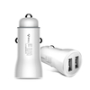 2 PCS BULL GN-USU112C 5V Chargeur de voiture multifonction double USB 2.4A double interface