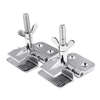 2 pcs Écran Dimpression Papillon Cadre Charnière Pince Chrome Plaqué DIY Outil Matériel