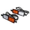 2 pcs DC 10-30 V Universal Truck Remorque Bull Bar Avant LED Indicateur Parc Lampe LED Avertissement Lumière