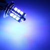 2 pcs de voiture LED antibrouillards H7/H11/9005/9006 RGBW multicolores 5050 27 SMD lampes de décoration avec télécomman