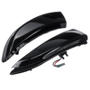 2 Pcs Dynamique Eau Circulée LED Aile Miroir Lampes Indicateur Clignotants Pour Ford Fiesta MK7 B-MAX 2008-18