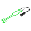 2 pcs EL Froid LED Casque de Moto Bande Lumineuse Autocollant Lumineux Signal de Nuit 40 cm