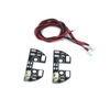 2 PCS Flash Direction LED nuit avigational indicateur de contrôle de la lumière pour tous les contrôleur de vol F450 F33