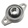 2 pcs KFL001 alliage de zinc oreiller bloc bride roulement à billes 12 mm diamètre dalésage KFL roulement