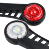 2 pcs LED récupération côté marqueur lumière contour lampe lampe tige remorque camion camion