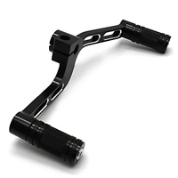 2 pcs levier de changement de vitesse moto Shifter Pedal pied Pegs pour Harley XL883 XL1200 X48 X72
