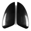 2 PCS noir ABS couverture de rétroviseur arrière de voiture en fibre de carbone côté extérieur pour Mazda 6 Atenza 2014-