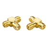 2 PCS RJX Hobby RJX2254 SMA Femelle Branchez à Double SMA Femelle T-type RF Coaxial Adaptateur Connecteur