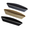 2 Pcs Siège De Voiture Crevasse De Stockage PP Organisateur Caddy Catcher Boîte Siège Fente Poche