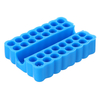 2 Pcs Tournevis En Plastique Bit De Stockage Rack De Stockage Boîte De Deck De Stockage 32 Trous pour 1/4 Pouce Hex Tour