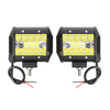 2 PCS Tri Rangée 4 Pouces 60 W LED Barres Lumineuses de Travail Combo Faisceau Conduite Feu De Brouillard Blanc Pur 6000