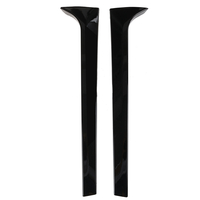 2 Pcs Voiture Arrière Fenêtre Canard Spoiler Air Splitter Pour Skoda Octavia Estate 2014-2019