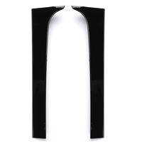 2 Pcs Voiture Arrière Fenêtre Spoiler Aile Canards Splitter Brillant Noir Convient Pour VW Teramont Atlas 2017-2019