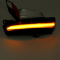 2 Pcs Voiture Dynamique Séquentielle LED Clignotants Lampes Côté Miroir Clignotant Lumières Fumée pour Ford Mondeo Fusio