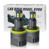 2 Pcs Voiture LED Angel Eyes Lumières H8 Phares 1600LM 6500K Avec Connecteur Pour BMW