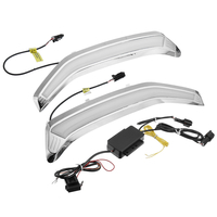 2 Pcs Voiture LED DRL Feux Diurnes Clignotants Feux De Brouillard Étanche Éclairage Blanc et Jaune Pour Subaru Forester