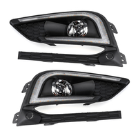 2 Pcs Voiture LED DRL Feux Diurnes Lampes Clignotants Pour Chevrolet Cruze 2016-2018