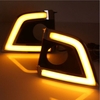 2 Pcs Voiture LED DRL Feux Diurnes Lampes Clignotants Pour Toyota Corolla 2014-2016