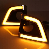 2 Pcs Voiture LED DRL Feux Diurnes Lampes Clignotants Pour Toyota Corolla 2014-2016