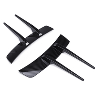 2 Pcs Voiture Pare-chocs Avant Côté Air Vent Splitter Spoiler Canard Pour Mercedes Une Classe W177 A35 A180 A200 A220 A2