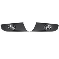 2 Pcs Voiture Pare-chocs Avant Phares Antibrouillard Lampes Grilles Câblage Harnais Avec Interrupteur À Relais Pour VW P