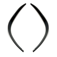 2 Pcs Voiture Pare-chocs Avant Splitter Spoiler Brouillard Lumière Canard Pour Mercedes Benz Une Classe W177