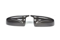 2 Pcs Voiture Real En Fiber De Carbone Rétroviseur Bouchons De Rétroviseur Couvre Remplacement Gauche et Droite Pour BMW