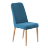 2 pièces / ensemble housses de chaise à manger chaise élastique protecteur de siège housse extensible pour salle à mange