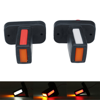 2 pièces 12 V-24 V LED feux de position latéraux indicateur caoutchoucs lampe remorque camion contour