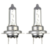 2 pièces 12 V 55 W H7 halogène voiture antibrouillard ampoule phare clair ampoules en verre lampe Super brillant blanc