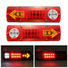 2 pièces 12 V LED remorque camion arrière frein arrière arrêt clignotant indicateur lampe de marche arrière