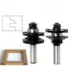 2 pièces 12mm 1/2 pouce tige routeur Bits coupe-bois porte fenêtre outil de gravure outils de travail du bois