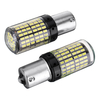 2 pièces 144LED 12V ampoules de voiture clignotant lampe de frein haute luminosité Canbus inverse pas dhyperflashin