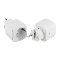 2 pièces 15A EU DoHome HomeKit WiFi Prise intelligente Interrupteur dalimentation à domicile Prise de courant 2.4GH
