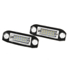 2 pièces 18LED plaque dimmatriculation lampe ampoule sans erreur pour Volvo S40 S60 S80 V50 XC70