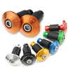 2 pièces 22mm CNC pièces route vtt guidon capuchon poignées barre bouchons dextrémité