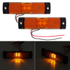 2 pièces 24 V 4 LED feux de position latéraux avant lampe de Position pour camion de voiture camion remorque