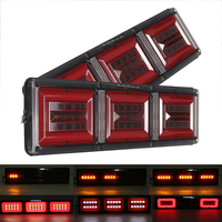 2 pièces 24 V LED débit frein arrière arrêt queue antibrouillard feu de circulation pour remorque camion bateau