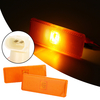 2 pièces 24 V LED marqueur latéral lumières ambre clignotant pour Mercedes Actros Atego