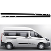 2 pièces 240x11cm côté corps bande autocollant autocollant pour VW Transporter T4 T5 T6 campeur