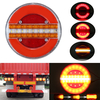 2 pièces 24V LED Hamburger feux arrière pour camion camion Van caravane Bus camping-car