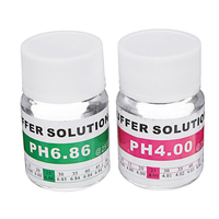 2 pièces 25 ml PH 4.00/6.86 mètre PH tampon Kit détalonnage Solution tampon chlorure de Potassium