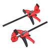 2 pièces 4 pouces vitesse de dégagement rapide presser le bois travail barre de travail F pince Clip Kit épandeur pinces