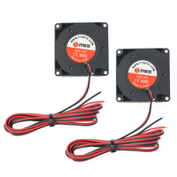 2 pièces 4010 40*40*10mm 12V DC ventilateur de refroidissement sans brosse avec câble 30CM pour imprimante 3D RepRap Pru