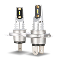 2 pièces 55W 2800LM 6000K voiture LED antibrouillard feux de jour remplacer lampoule 1156 9006 H4 H7 H11 H16 étanch