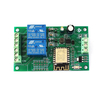 2 pièces 5V / 8-80V alimentation ESP8266 Module de relais double WIFI ESP-12F carte de développement développement secon