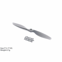 2 pièces 7050 7x5 DD pale dhélice à entraînement direct CW CCW pour avion RC