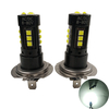 2 pièces 75W voiture antibrouillard H7 LED ampoule lampes blanches étanches pour GLA GLC GLS 200 260 300 350 450